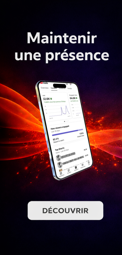 Maintenir une présence en ligne.